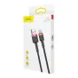 Kabeļi - Baseus Cafule cable USB-C 2A 2m (Red+Black) CATKLF-C91 - ātri pasūtīt no ražotāja