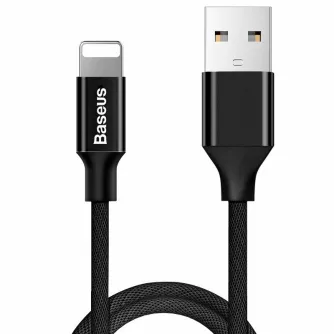 Kabeļi - Baseus Yiven Lightning kabelis 120cm 2A - melns CALYW-01 - ātri pasūtīt no ražotāja