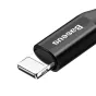 Kabeļi - Baseus Spring-loaded cable Lightning 1m 2A (black) CALSR-01 - ātri pasūtīt no ražotāja