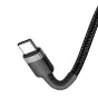 Kabeļi - Baseus Cafule Cable USB-C PD 2.0 QC 3.0 60W 1m (Black+Gray) CATKLF-GG1 - ātri pasūtīt no ražotāja