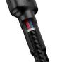 Kabeļi - Baseus Cafule Cable USB-C PD 2.0 QC 3.0 60W 1m (Black+Gray) CATKLF-GG1 - ātri pasūtīt no ražotāja