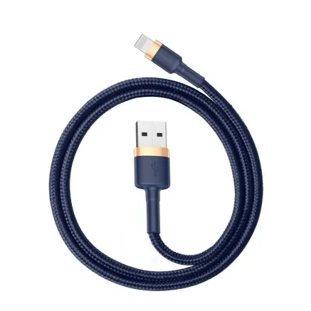 Baseus Cafule Lightning cable 1.5A 2m (Gold+Dark blue) CALKLF-CV3