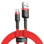 Kabeļi - Baseus Cafule USB-C Cable 2A 3m (Red) CATKLF-U09 - ātri pasūtīt no ražotāja