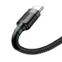Kabeļi - Baseus Cafule USB-C cable 2A 3m (Black+Gray) CATKLF-UG1 - ātri pasūtīt no ražotāja