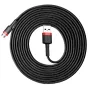 Sortimenta jaunumi - Baseus Cafule Micro USB Cable 2A 3m (Black+Red) CAMKLF-H91 - ātri pasūtīt no ražotāja