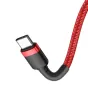 Kabeļi - Baseus Cafule PD2.0 60W flash charging USB For Type-C cable (20V 3A) 2m Red CATKLF-H09 - ātri pasūtīt no ražotāja