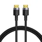 Baseus Cafule 4KHDMI Male To 4KHDMI Male Adapter Cable 2m Black CADKLF-F01