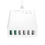 Baterijas, akumulatori un lādētāji - Charger 6x USB Blitzwolf BW-S15, QC 3.0, 60 W (white) BW-S15 EU - ātri pasūtīt no ražotāja
