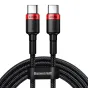 Baseus Cafule PD2.0 100W flash charging USB For Type-C cable (20V 5A)2m Red+Black 