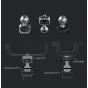 AttachmentofaccessoriesPGYTECHMagicArm(P-CG-009)forcamerasgimbals