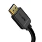 Sortimenta jaunumi - Baseus 2x HDMI 2.0 4K 30Hz Cable, 3D, HDR, 18Gbps, 8m (black) CAKGQ-E01 - ātri pasūtīt no ražotāja