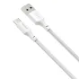 Kabeļi - Baseus Simple Wisdom Data Cable Kit USB to Type-C 5A (2PCS/Set）1.5m White TZCATZJ-02 - ātri pasūtīt no ražotāja