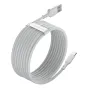 Kabeļi - Baseus Simple Wisdom Data Cable Kit USB to Type-C 5A (2PCS/Set）1.5m White TZCATZJ-02 - ātri pasūtīt no ražotāja