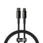 Kabeļi - Baseus Tungsten Gold Cable Type-C to iP PD 20W 2m (black) CATLWJ-A01 - ātri pasūtīt no ražotāja