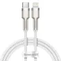 Kabeļi - USB-C cable for Lightning Baseus Cafule, PD, 20W, 1m (white) CATLJK-A02 - ātri pasūtīt no ražotāja