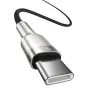 Kabeļi - Cable USB-C to USB-C Baseus Cafule, 100W, 1m (black) CATJK-C01 - ātri pasūtīt no ražotāja
