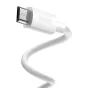 Kabeļi - Baseus Simple Wisdom Data Cable Kit USB to Micro 2.1A (2PCS/Set) 1.5m White TZCAMZJ-02 - ātri pasūtīt no ražotāja