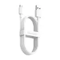 Kabeļi - Baseus Simple Wisdom Data Cable Kit USB to Micro 2.1A (2PCS/Set) 1.5m White TZCAMZJ-02 - ātri pasūtīt no ražotāja