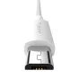 Kabeļi - Baseus Simple Wisdom Data Cable Kit USB to Micro 2.1A (2PCS/Set) 1.5m White TZCAMZJ-02 - ātri pasūtīt no ražotāja