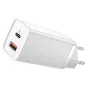 Baterijas, akumulatori un lādētāji - Quick Travel Charger Baseus GaN2 Lite USB+C 65W EU (white) CCGAN2L-B02 - ātri pasūtīt no ražotāja