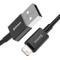 Kabeļi - Baseus Superior Series Cable USB to iP 2.4A 2m (black) CALYS-C01 - ātri pasūtīt no ražotāja