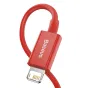 Kabeļi - Baseus Superior Series Cable USB to iP 2.4A 1m (red) CALYS-A09 - ātri pasūtīt no ražotāja