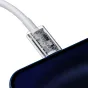 Kabeļi - Baseus Superior Series Cable USB-C to Lightning, 20W, PD, 0,25m (white) CATLYS-02 - ātri pasūtīt no ražotāja