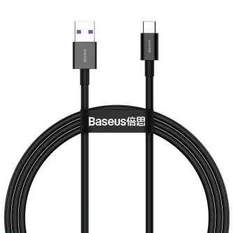 Kabeļi - Baseus Superior Series Cable USB to USB-C, 66W, 1m (black) CATYS-01 - ātri pasūtīt no ražotāja