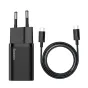Baseus Super Si Quick Charger 1C 25W with USB-C cable for USB-C 1m (black) 
