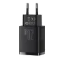 Baterijas, akumulatori un lādētāji - Baseus Compact Quick Charger, USB, USB-C, 20W (black) CCXJ-B01 - ātri pasūtīt no ražotāja