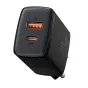 Baterijas, akumulatori un lādētāji - Baseus Compact Quick Charger, USB, USB-C, 20W (black) CCXJ-B01 - ātri pasūtīt no ražotāja