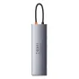 Sortimenta jaunumi - Hub 11in1 Baseus Metal Gleam Series, USB-C to 3x USB 3.0 + 2x HDMI + USB-C PD + Ethernet RJ45 + microSD/SD + VGA + AUX .. - ātri pasūtīt no ražotāja