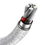 Kabeļi - USB cable for USB-C Baseus Cafule, 66W, 2m (white) CAKF000202 - ātri pasūtīt no ražotāja