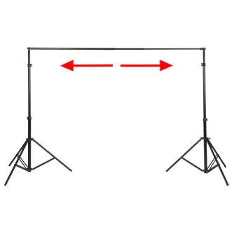 Fonu turētāji - walimex XXL Background System, 190-465cm - perc šodien veikalā un ar piegādi