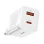 Baterijas, akumulatori un lādētāji - Baseus Super Si Pro Quick Charger USB + USB-C 30W (white) CCSUPP-E02 - ātri pasūtīt no ražotāja