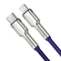 Kabeļi - USB-C cable for Lightning Baseus Cafule, PD, 20W, 1m (green) CATLJK-A05 - ātri pasūtīt no ražotāja