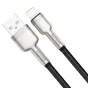 Kabeļi - USB cable for Lightning Baseus Cafule, 2.4A, 0,25m (black) CALJK-01 - ātri pasūtīt no ražotāja