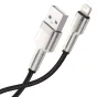 Kabeļi - USB cable for Lightning Baseus Cafule, 2.4A, 0,25m (black) CALJK-01 - ātri pasūtīt no ražotāja