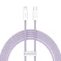Kabeļi - USB-C cable for Lightning Baseus Dynamic Series, 20W, 2m (purple) CALD000105 - ātri pasūtīt no ražotāja