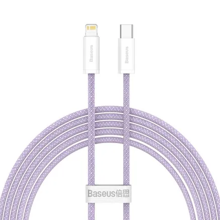 USB-C cable for Lightning Baseus Dynamic Series, 20W, 2m (purple) CALD000105
