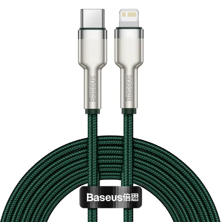 Baseus USB-C cable for Lightning 2m (green) CATLJK-B06