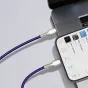 Kabeļi - Baseus Cafule Series USB-C cable for Lightning, 20W, 2m (purple) CATLJK-B05 - ātri pasūtīt no ražotāja