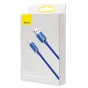 Kabeļi - Baseus Crystal Shine cable USB to Lightning, 2.4A, 2m (blue) CAJY000103 - ātri pasūtīt no ražotāja