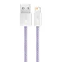 Kabeļi - Baseus Dynamic cable USB to Lightning, 2.4A, 2m (Purple) CALD000505 - ātri pasūtīt no ražotāja