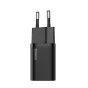 Baterijas, akumulatori un lādētāji - Baseus Super Si Quick Charger 1C 25W (black) CCSP020101 - ātri pasūtīt no ražotāja