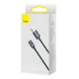 Kabeļi - Baseus Crystal Shine cable USB to USB-C, 100W, 1.2m (black) CAJY000401 - ātri pasūtīt no ražotāja