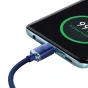 Kabeļi - Baseus Crystal Shine cable USB-C to USB-C, 100W, 1.2m (blue) CAJY000603 - ātri pasūtīt no ražotāja
