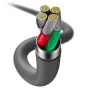 Kabeļi - Baseus Jelly cable USB to Lightning, 2,4A, 1,2m (black) CAGD000001 - ātri pasūtīt no ražotāja