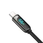 Kabeļi - Baseus displeja kabelis no USB uz Type-C, 66 W, 2 m (melns) CASX020101 CASX020101 - ātri pasūtīt no ražotāja
