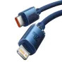 Kabeļi - Baseus Crystal cable USB-C to Lightning, 20W, 1.2m (blue) CAJY000203 - ātri pasūtīt no ražotāja